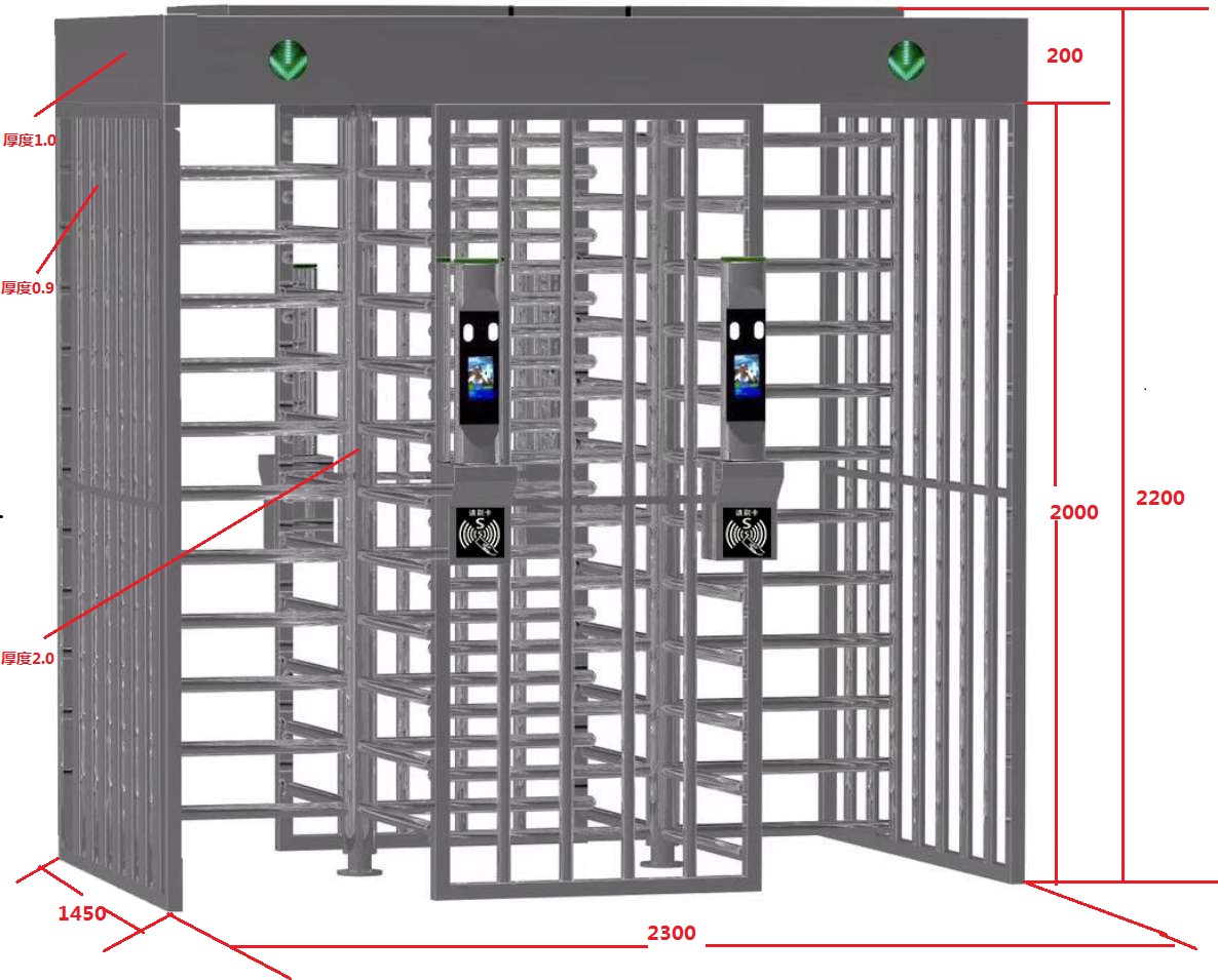 雙通道全高閘 雙通道全高閘
